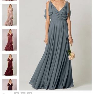 Bella bridesmaid Jenny Yoo “Cassie” Denmark blue